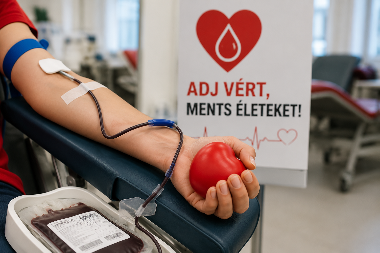 Azonnali véradásra kér mindenkit az Országos Vérellátó Szolgálat és a Magyar Vöröskereszt
